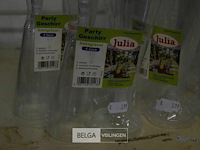 11x4st plastieken party glazen - afbeelding 2 van  2