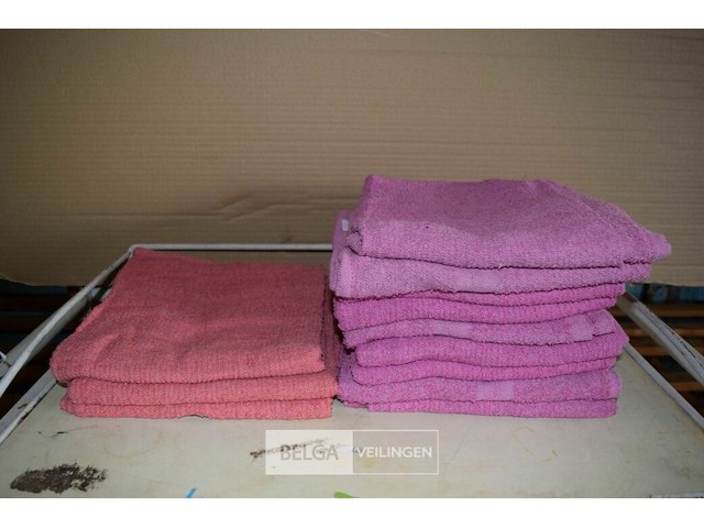 12 badhanddoeken - afbeelding 1 van  2