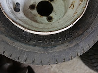 12 banden voor zitmaaiers op velg - afbeelding 2 van  4