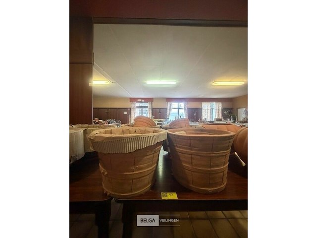 12 bloempotten terra-cotta - afbeelding 1 van  1