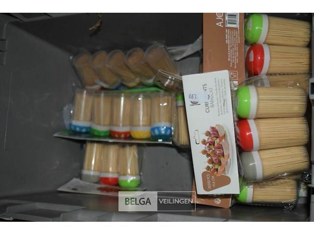 12 cocktailprikkers - afbeelding 1 van  2