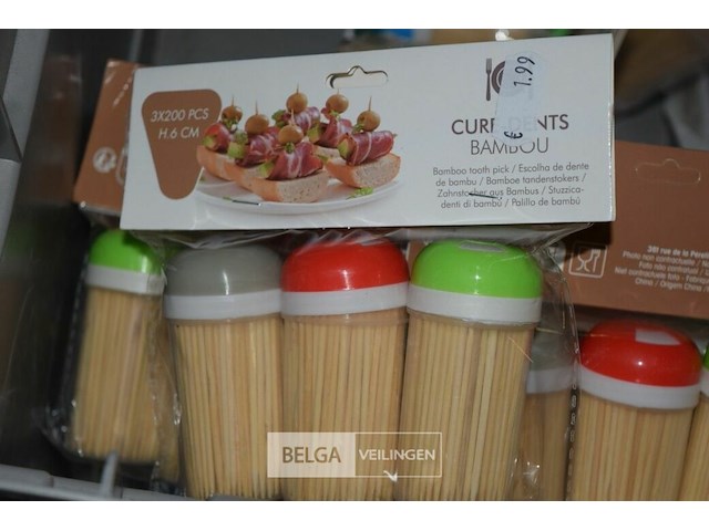 12 cocktailprikkers - afbeelding 2 van  2