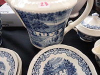 12 delig koffieservies boerenhoeve ( met merkteken) - afbeelding 3 van  4