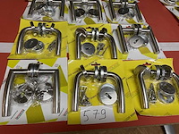 12 deur krukken inox - afbeelding 2 van  5