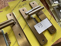 12 deurklinken koper kleur - afbeelding 2 van  4