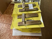 12 deurklinken koper kleur - afbeelding 3 van  4