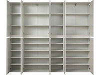 12-deurs multifunctionele kast, witte melamine - afbeelding 4 van  6