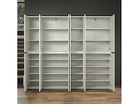 12-deurs multifunctionele kast, witte melamine - afbeelding 6 van  6