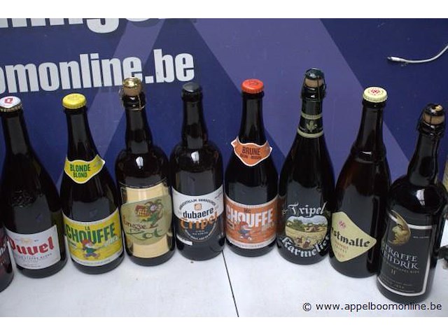 12 div flessen bier, wo chouffe, westmalle - afbeelding 3 van  3