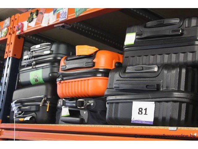 12 div reiskoffers en trolleys - afbeelding 1 van  3
