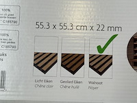 12 diverse akoustische wandpanelen - afbeelding 5 van  6