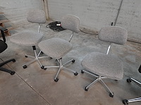 12 diverse bureau stoelen - afbeelding 3 van  5