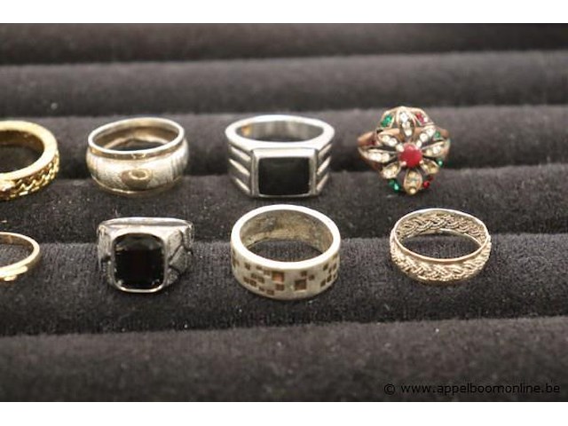 12 diverse ringen - afbeelding 4 van  4