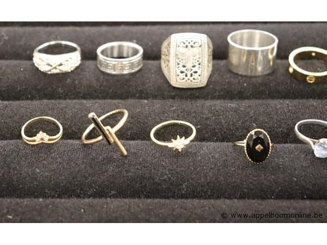 12 diverse ringen - afbeelding 2 van  4