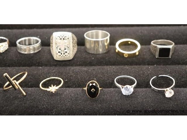 12 diverse ringen - afbeelding 3 van  4