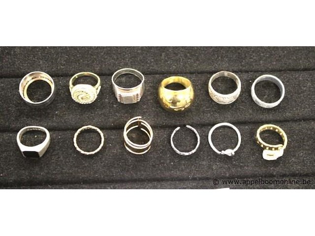 12 diverse ringen - afbeelding 4 van  4