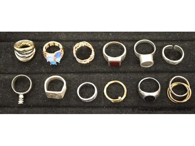 12 diverse ringen - afbeelding 4 van  4
