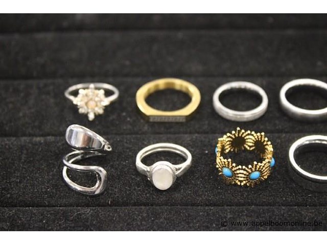 12 diverse ringen - afbeelding 2 van  4
