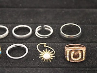 12 diverse ringen - afbeelding 4 van  4