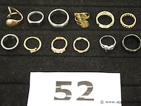 12 diverse ringen - afbeelding 1 van  4