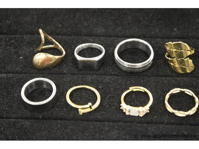 12 diverse ringen - afbeelding 2 van  4