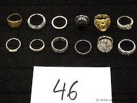 12 diverse ringen - afbeelding 1 van  5