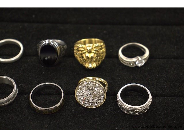 12 diverse ringen - afbeelding 4 van  5