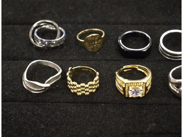 12 diverse ringen - afbeelding 2 van  6
