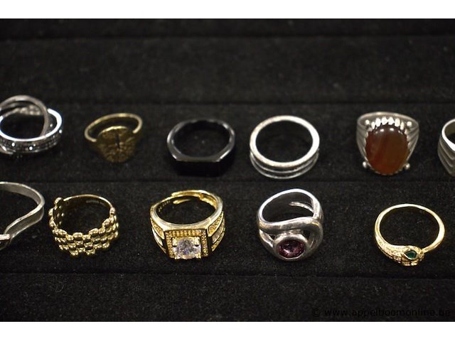 12 diverse ringen - afbeelding 5 van  6