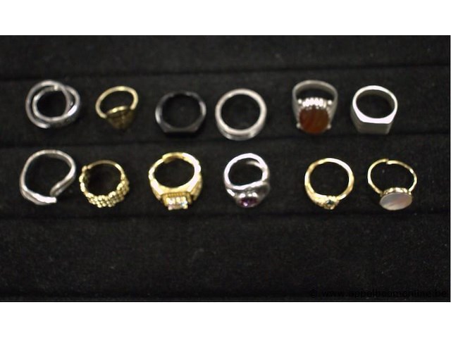12 diverse ringen - afbeelding 6 van  6