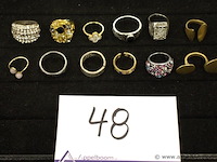 12 diverse ringen - afbeelding 1 van  4