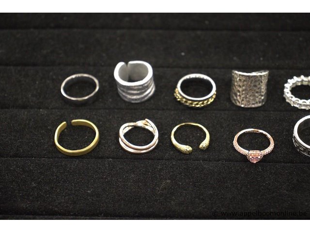 12 diverse ringen - afbeelding 2 van  4