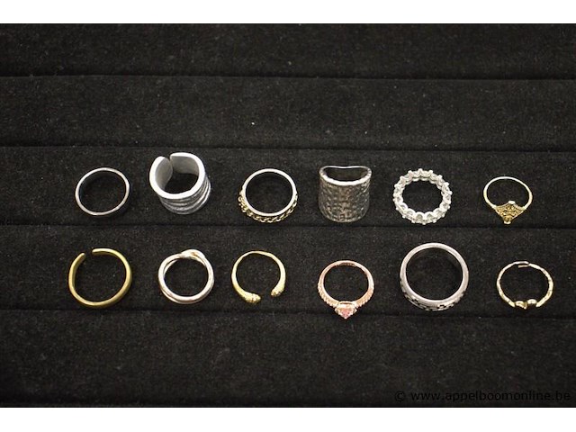 12 diverse ringen - afbeelding 4 van  4