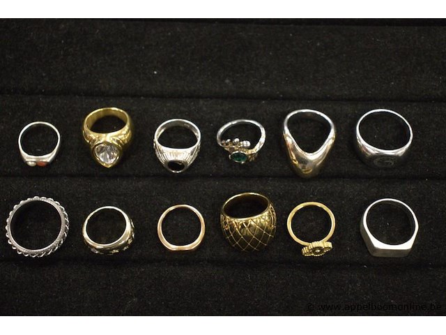 12 diverse ringen - afbeelding 4 van  4