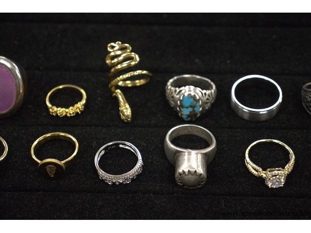 12 diverse ringen - afbeelding 3 van  4