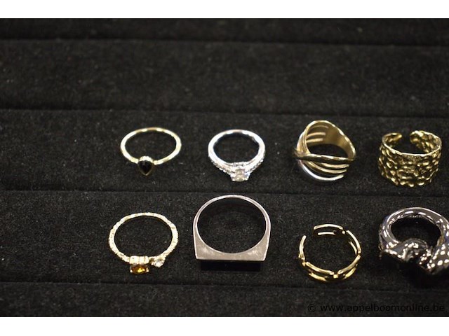 12 diverse ringen - afbeelding 2 van  4