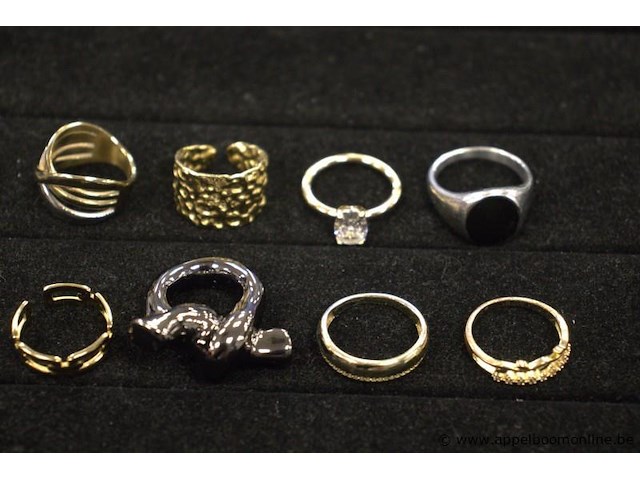 12 diverse ringen - afbeelding 4 van  4