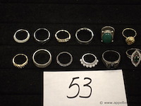 12 diverse ringen - afbeelding 1 van  4