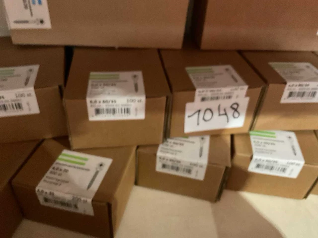 12 dozen hout schroeven deels inox - afbeelding 4 van  6