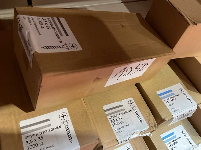 12 dozen hout schroeven deels inox - afbeelding 2 van  7