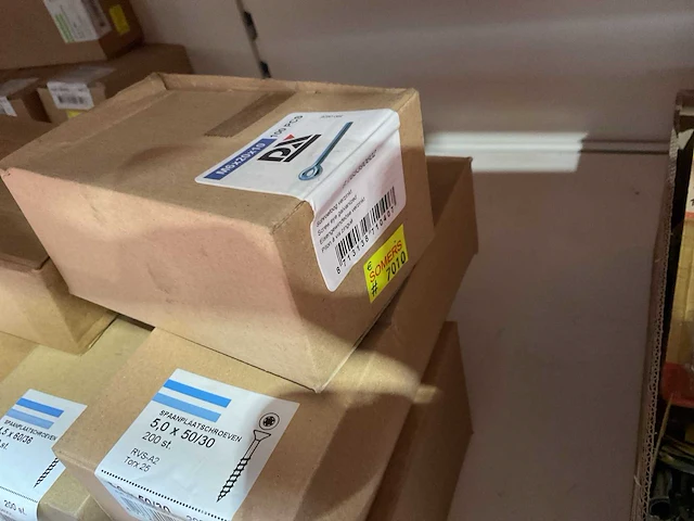 12 dozen hout schroeven deels inox - afbeelding 7 van  7