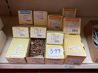 12 dozen hout schroeven en blind klinknagels - afbeelding 1 van  8
