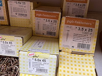 12 dozen hout schroeven en blind klinknagels - afbeelding 4 van  8