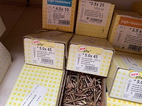 12 dozen hout schroeven en blind klinknagels - afbeelding 5 van  8