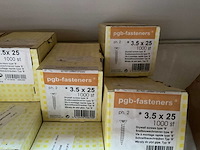 12 dozen hout schroeven en blind klinknagels - afbeelding 7 van  8