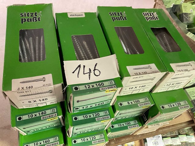 12 dozen houtbouten - afbeelding 3 van  5