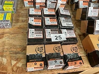 12 dozen houtschroeven