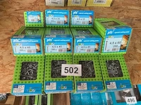 12 dozen houtschroeven