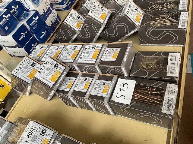 12 dozen houtschroeven - afbeelding 1 van  6