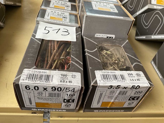 12 dozen houtschroeven - afbeelding 2 van  6